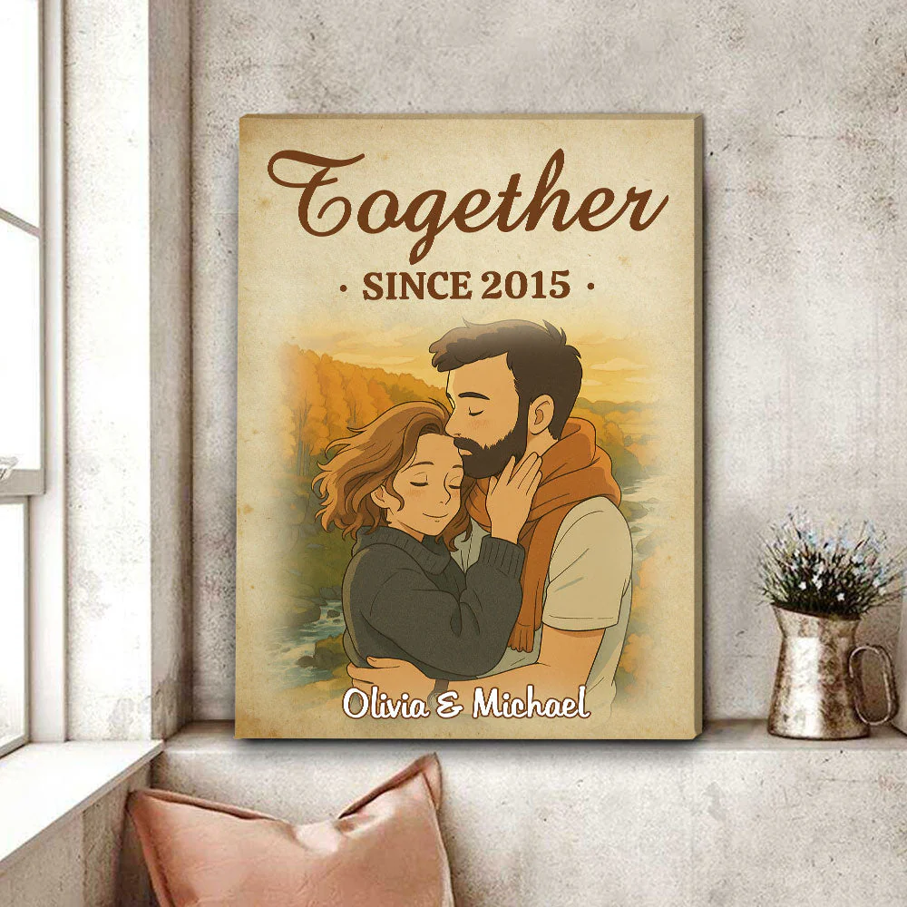 Us Together - Personalized Custom Photo Canvas - Image 3