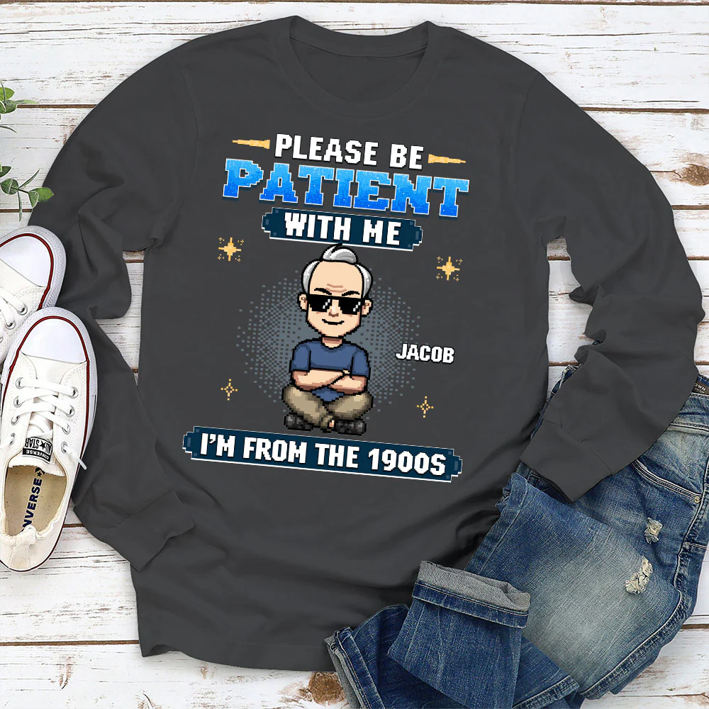 Vintage Soul Modern Day Problems - Personalized Custom Shirt - Image 3