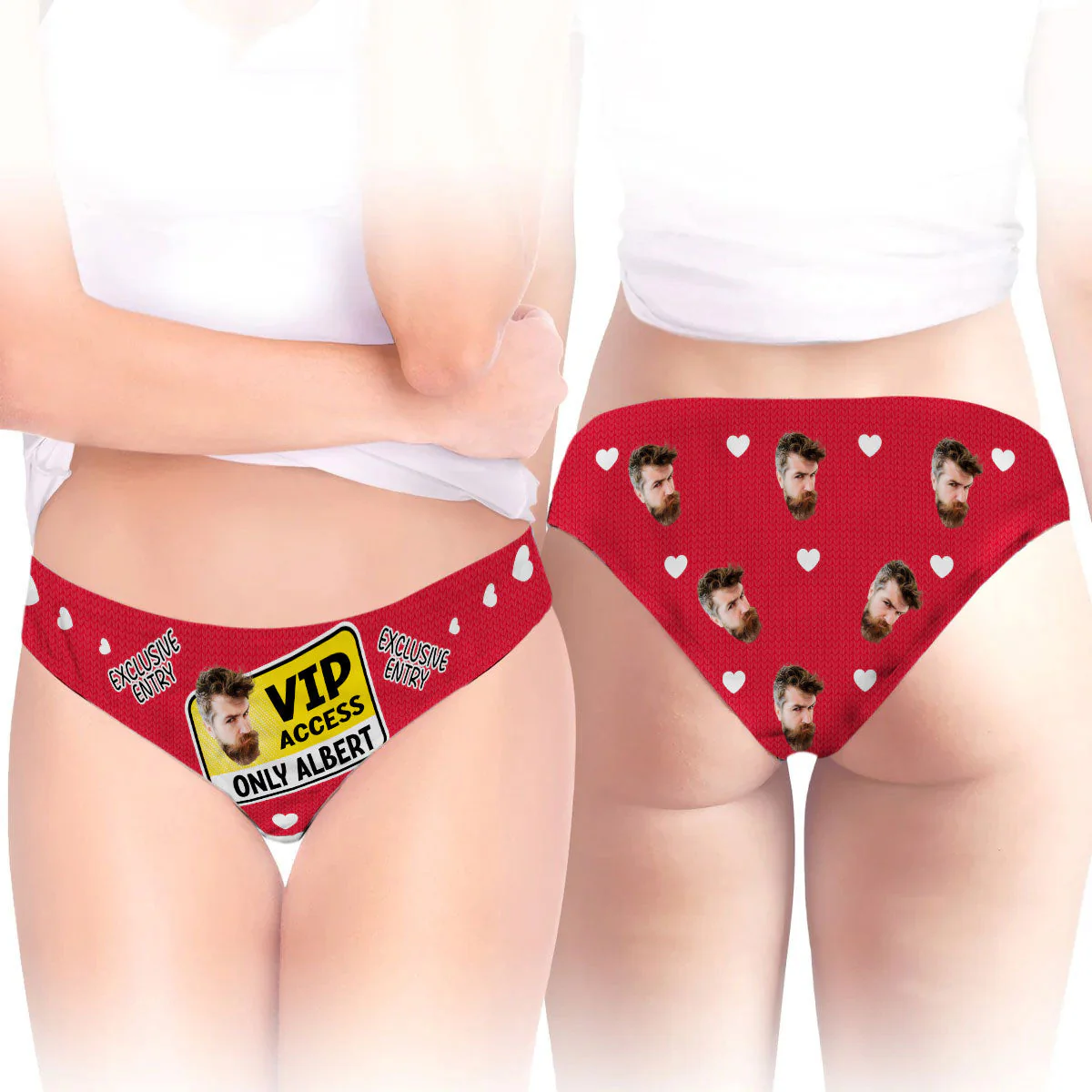 VIP Access - Personalized Women Briefs - Image 4
