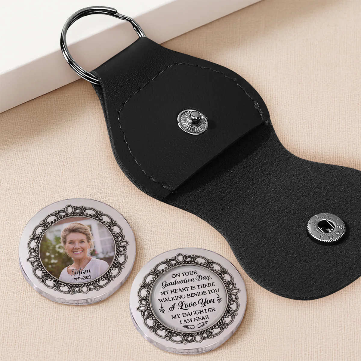Walking Beside You - Personalized Custom Pocket Hug - Image 2