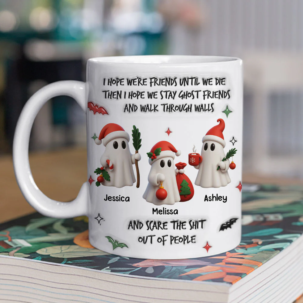 Walking Through Walls With You - Personalized Custom 3D Inflated Effect Mug - Image 3