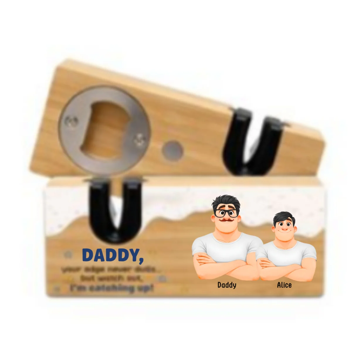 Watch Out Im Catching Up - Personalized Custom Opener Sharpener Stowel - Image 7