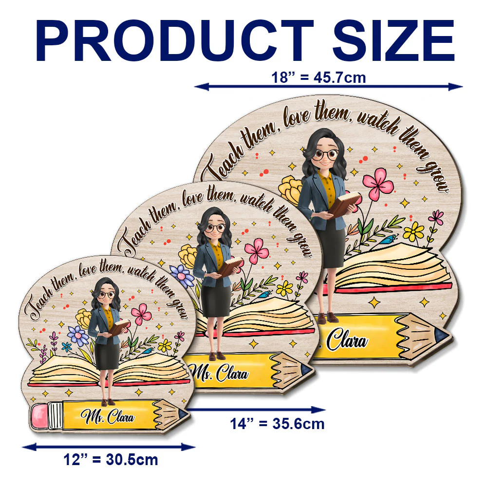 Watch Them Grow - Personalized Custom Wood Sign - Image 6