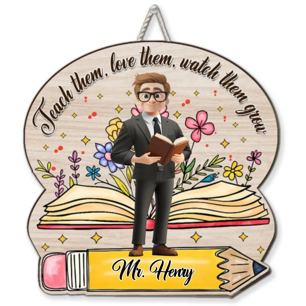 Watch Them Grow - Personalized Custom Wood Sign - Image 7