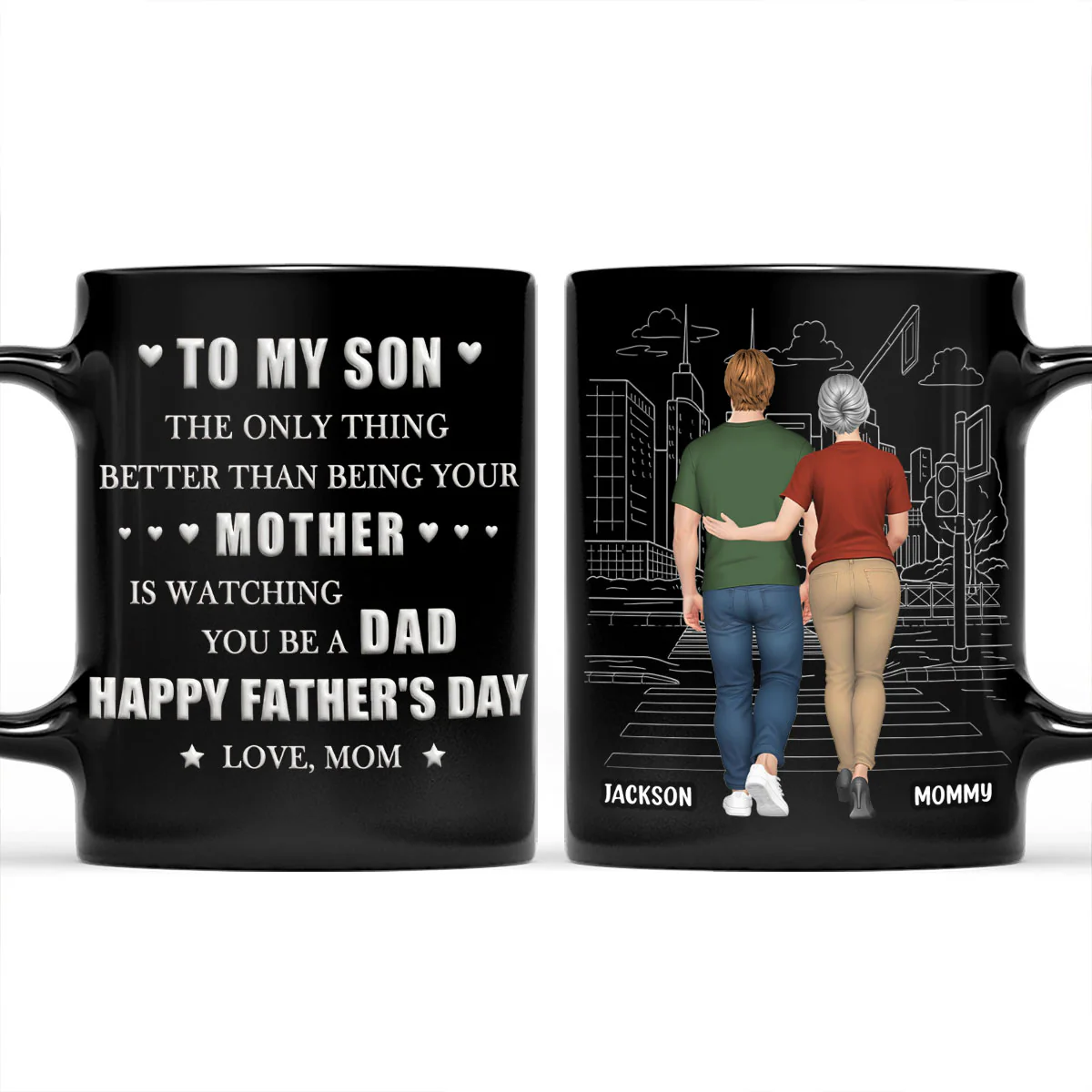Watching You Grow - Personalized Custom 3D Inflated Effect Mug