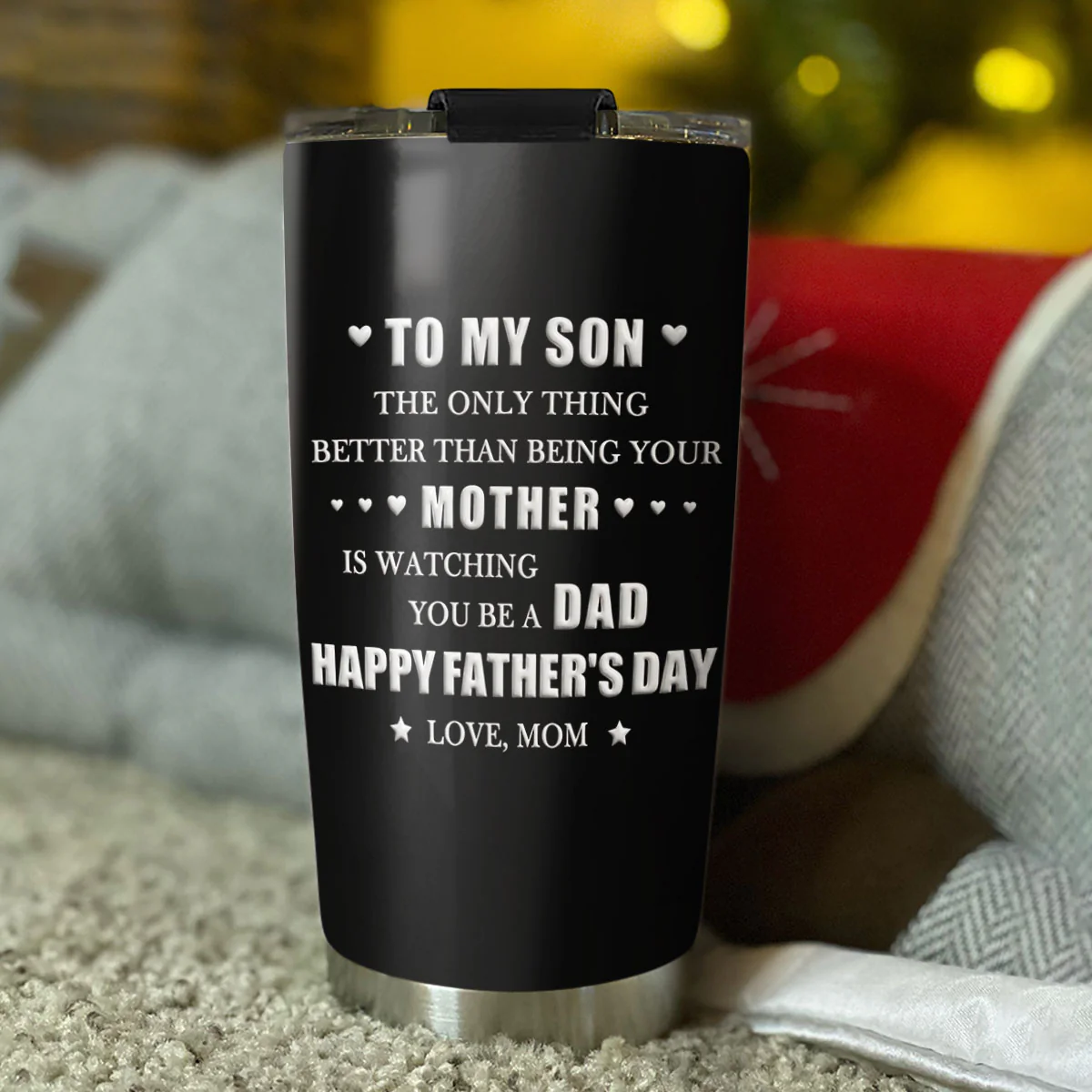 Watching You Grow - Personalized Custom 3D Inflated Effect Tumbler - Image 4