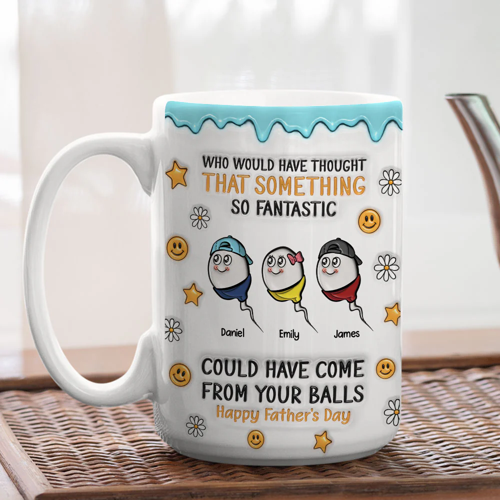 We All Came From There - Personalized Custom 3D Inflated Effect Mug - Image 2