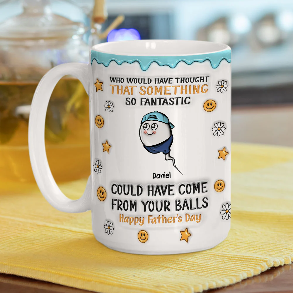 We All Came From There - Personalized Custom 3D Inflated Effect Mug - Image 3