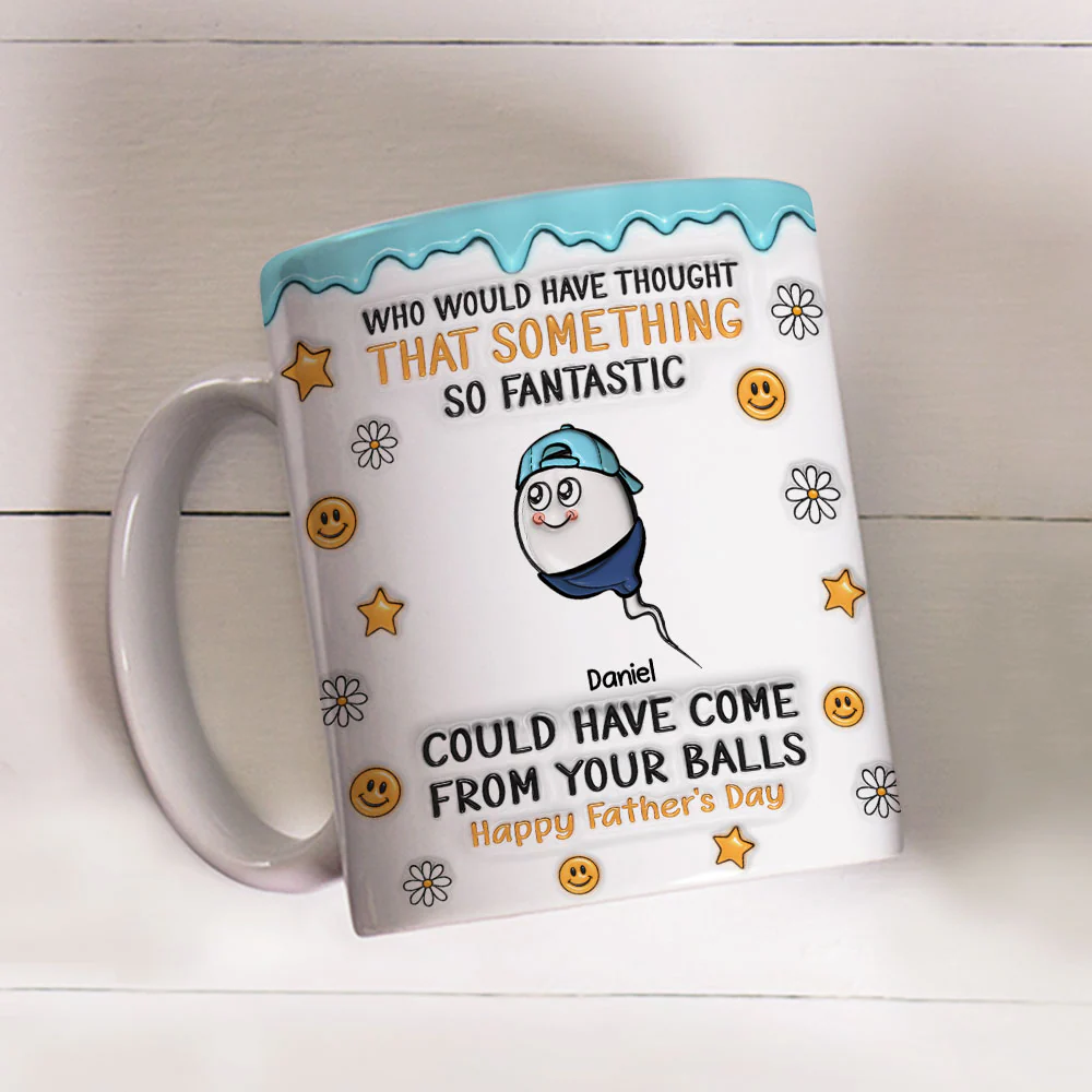 We All Came From There - Personalized Custom 3D Inflated Effect Mug - Image 4