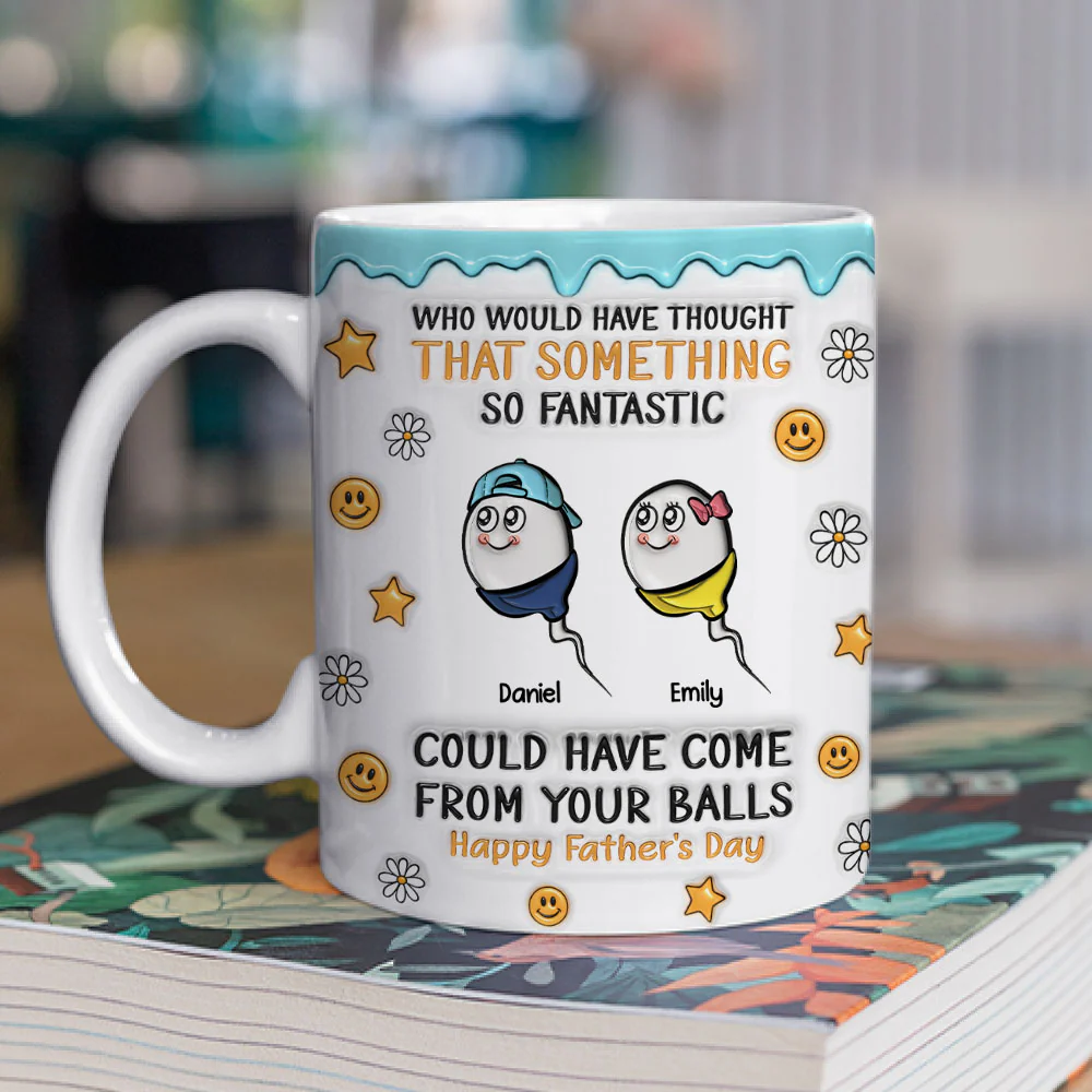 We All Came From There - Personalized Custom 3D Inflated Effect Mug - Image 5
