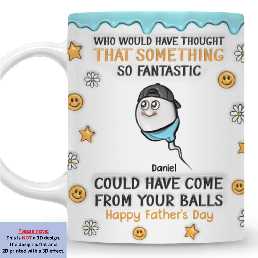 We All Came From There - Personalized Custom 3D Inflated Effect Mug - Image 7