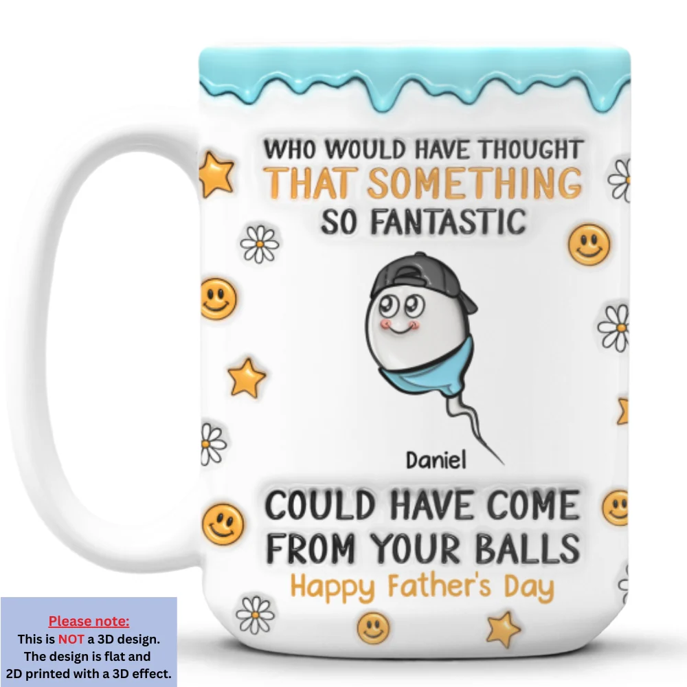 We All Came From There - Personalized Custom 3D Inflated Effect Mug - Image 8