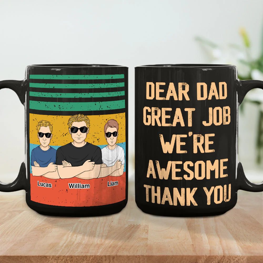 We Are Awesome - Personalized Custom Coffee Mug - Image 4