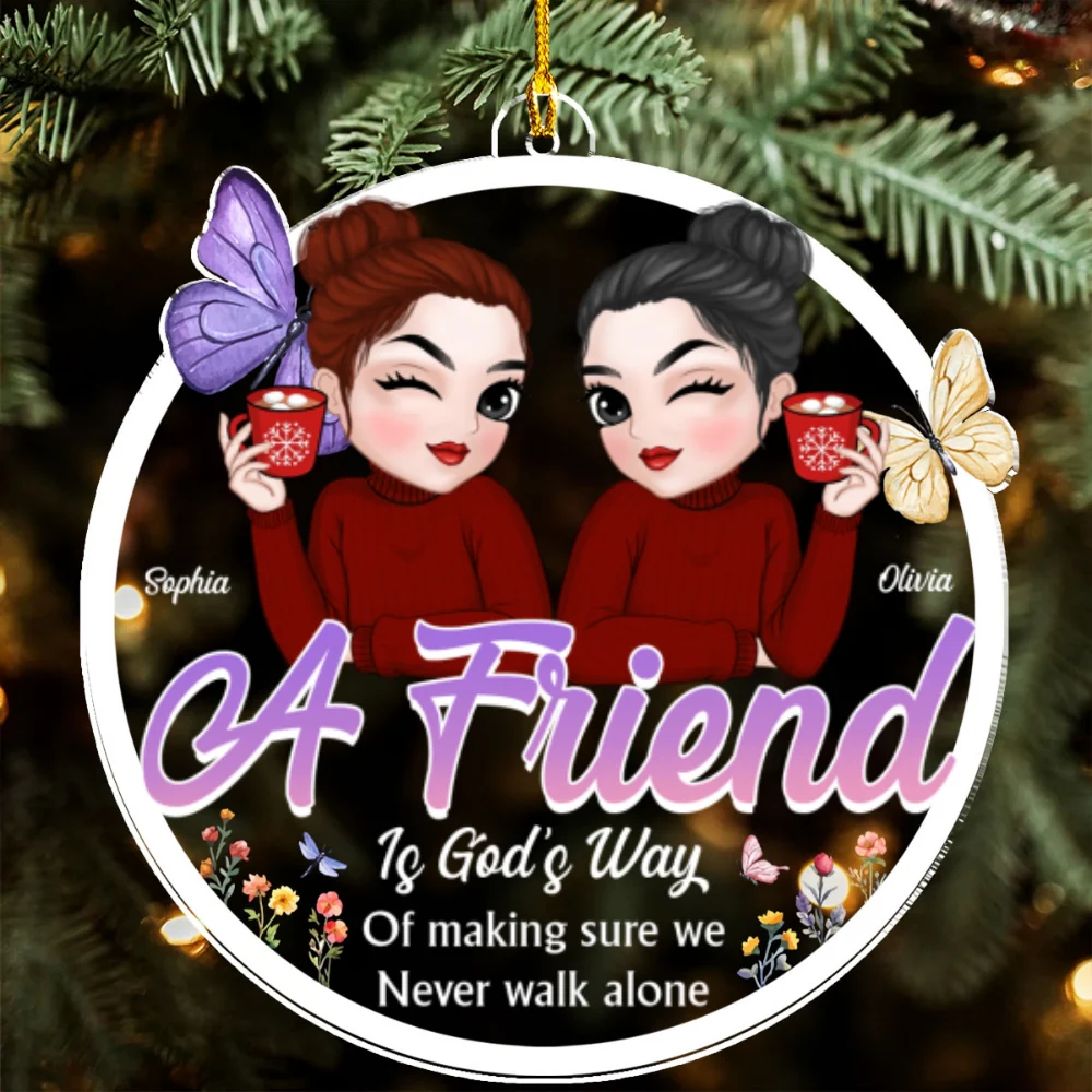 We Are Forever - Personalized Custom Acrylic Ornament - Image 5