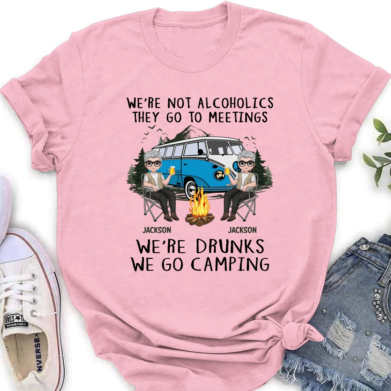 We Are Not Alcoholics They Go To Meetings Drunk - Personalized Custom Shirt - Image 18