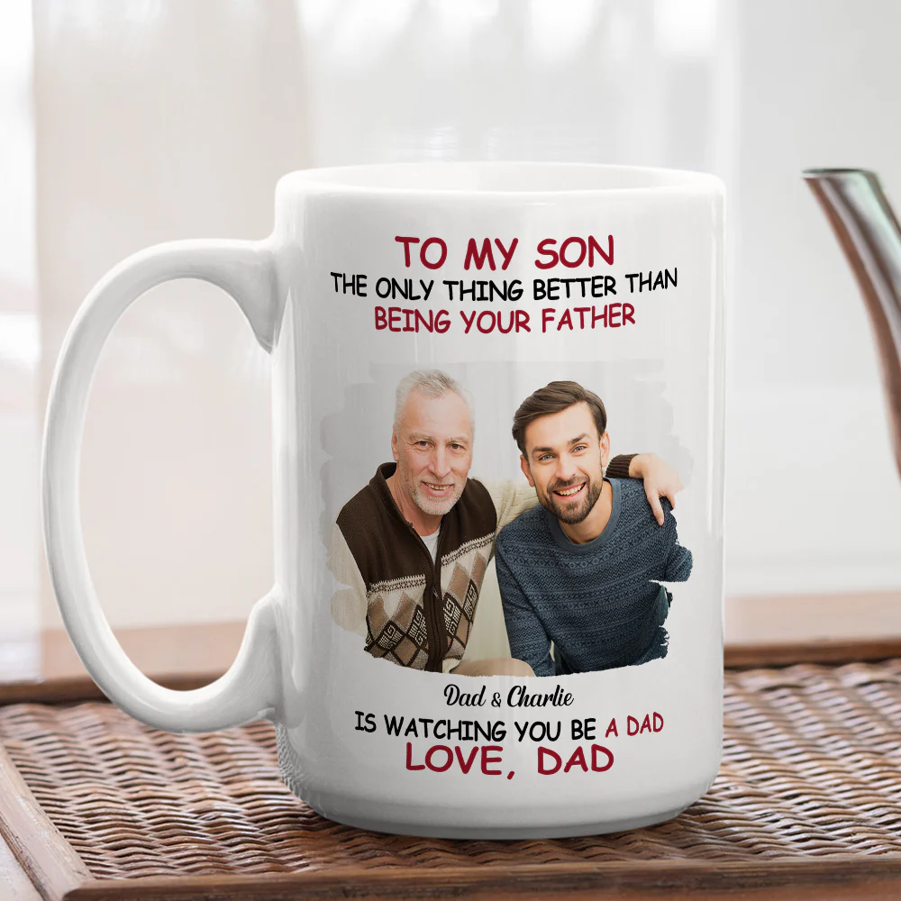 We Are Proud Of You Photo - Personalized Custom Coffee Mug - Image 5