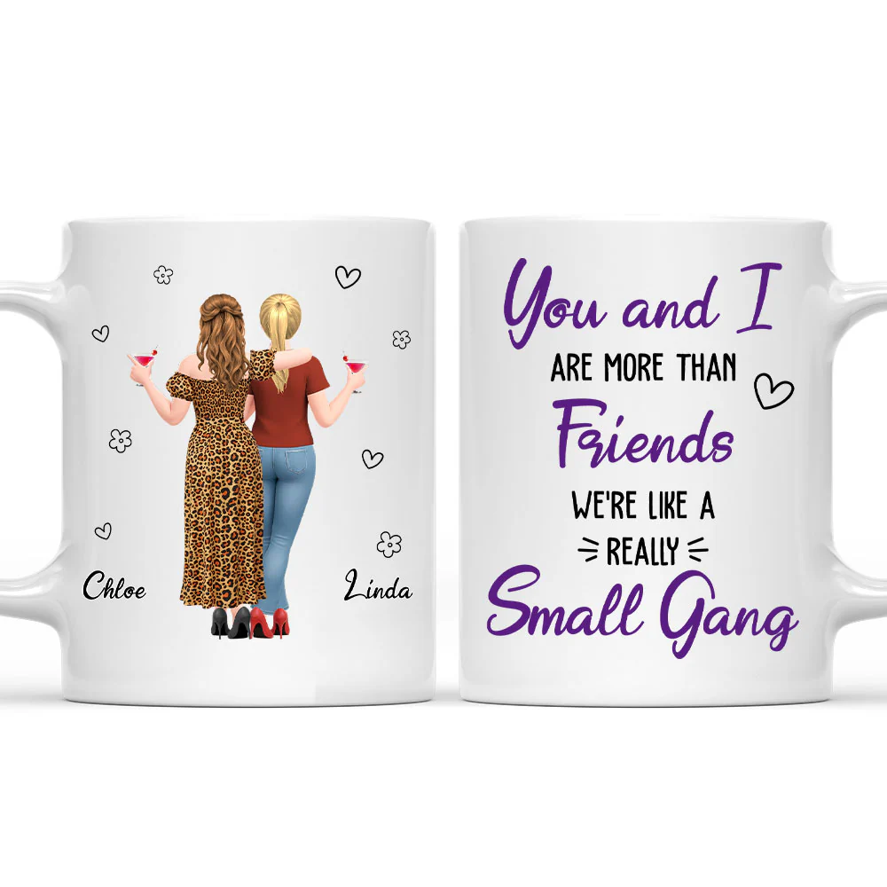 We Are Really Like Small Gang - Personalized Custom Coffee Mug