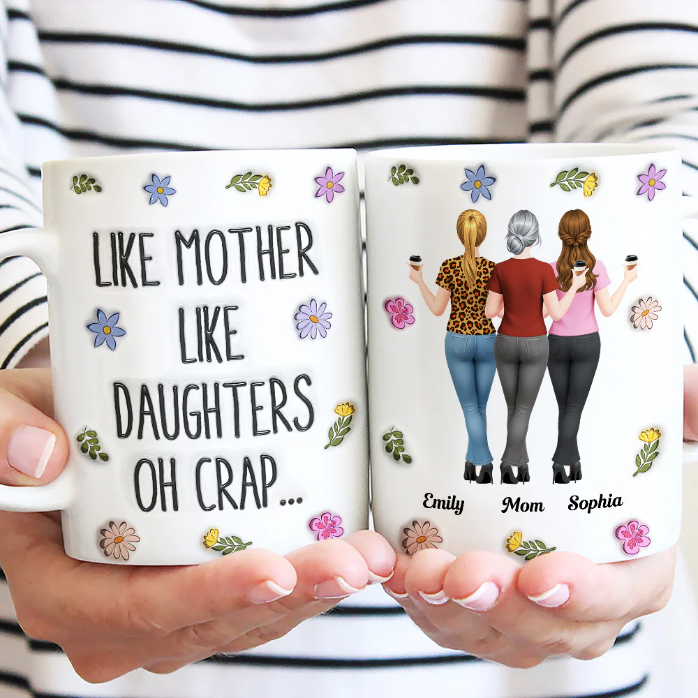 We Are The Same - Personalized Custom 3D Inflated Effect Mug - Image 2