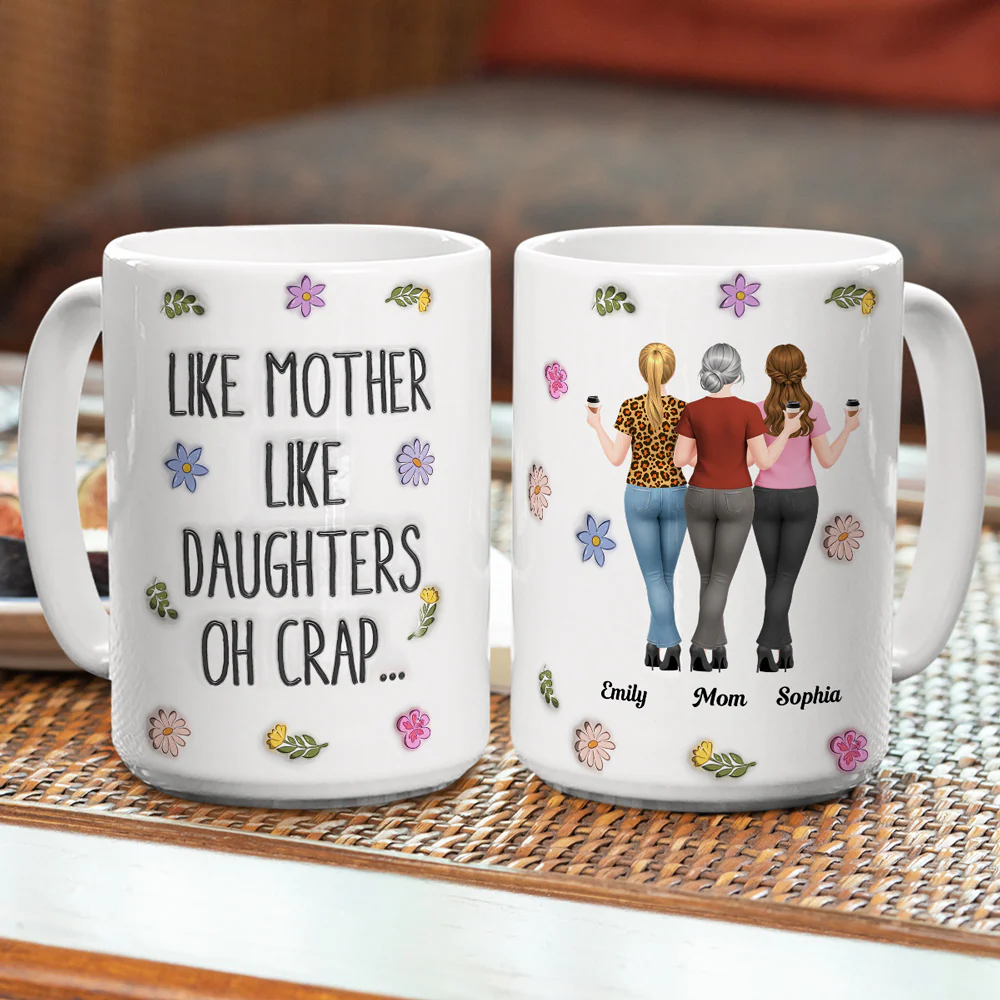 We Are The Same - Personalized Custom 3D Inflated Effect Mug - Image 5