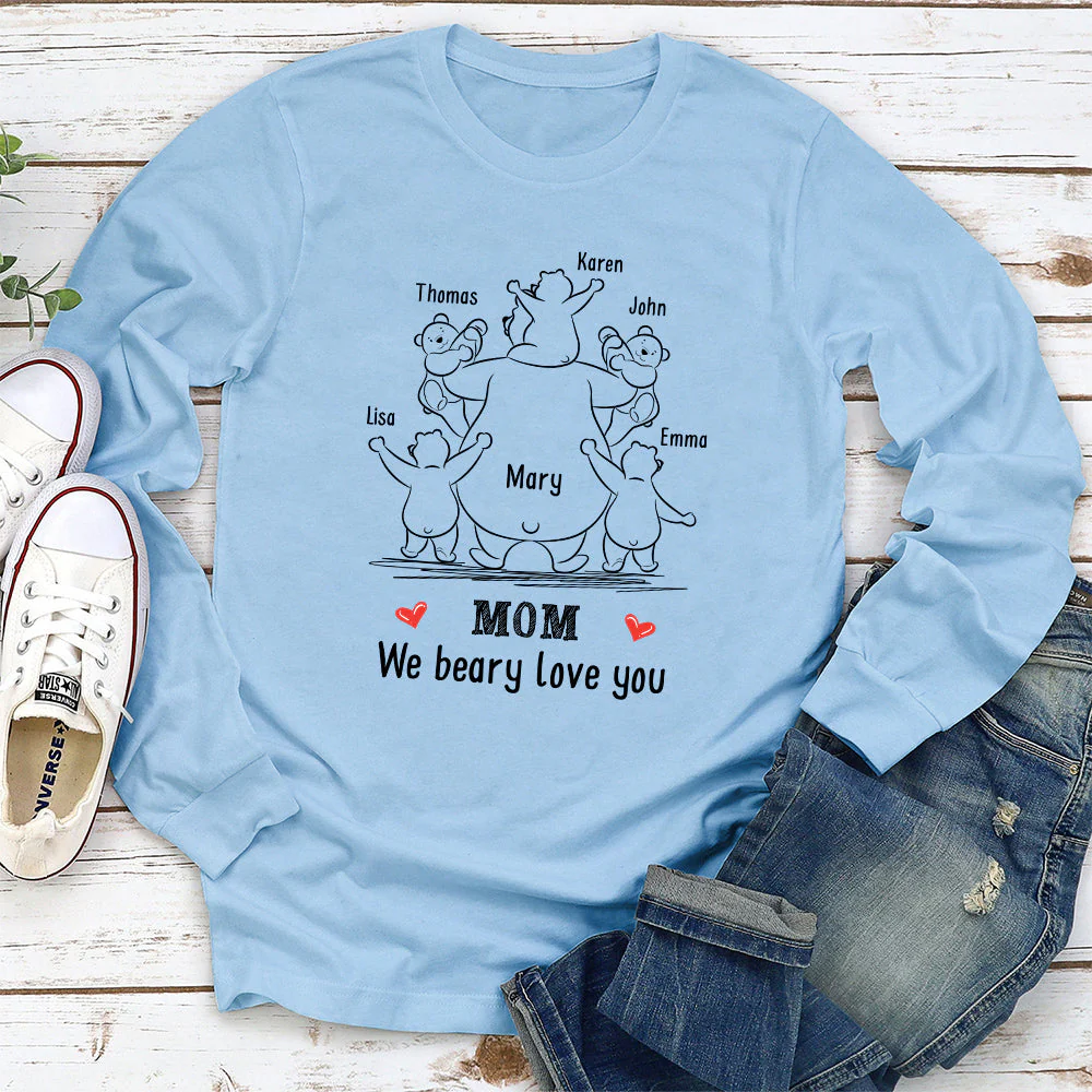 We Beary Love You Dad - Personalized Custom Shirt - Image 3