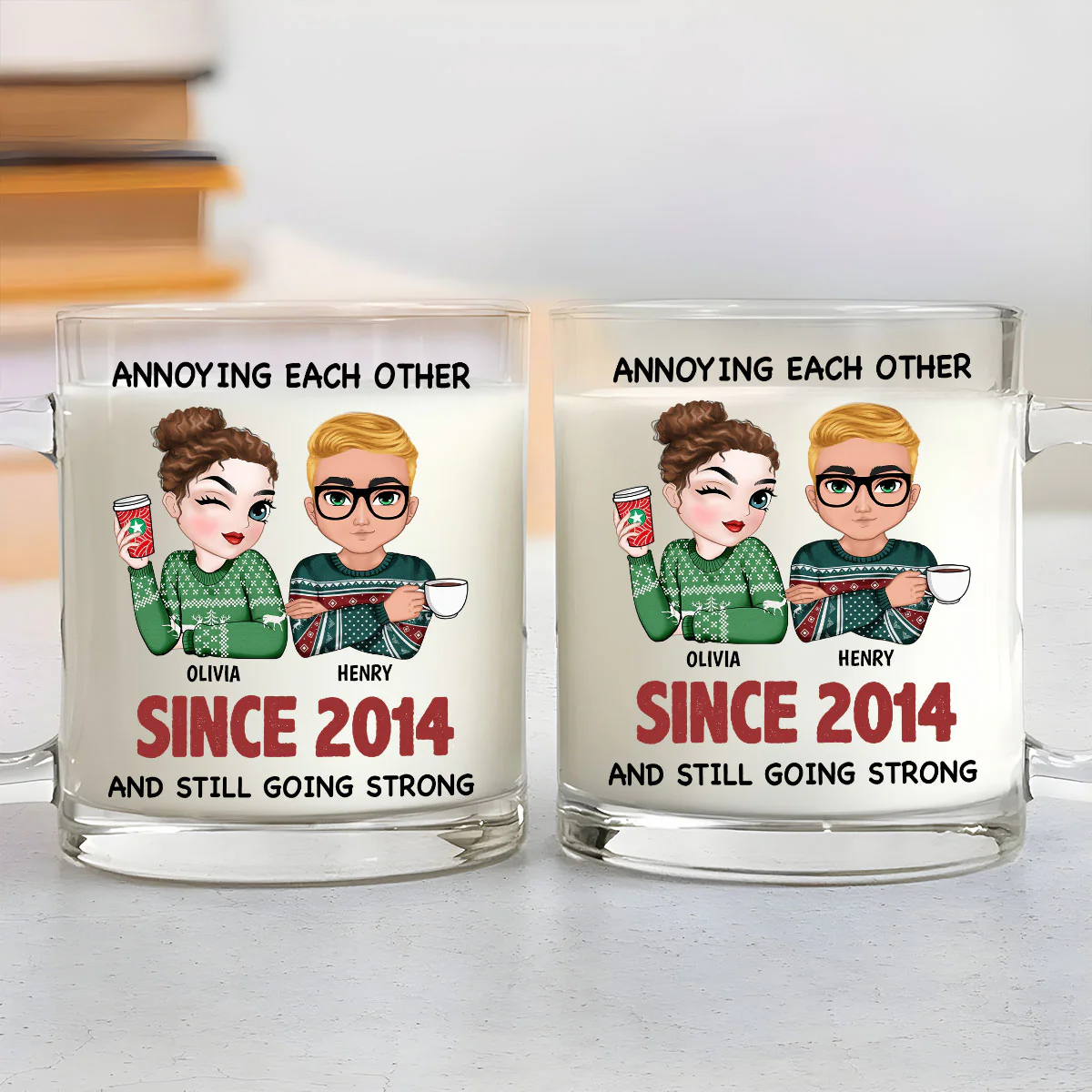 We Got It - Personalized Custom Glass Mug - Image 4