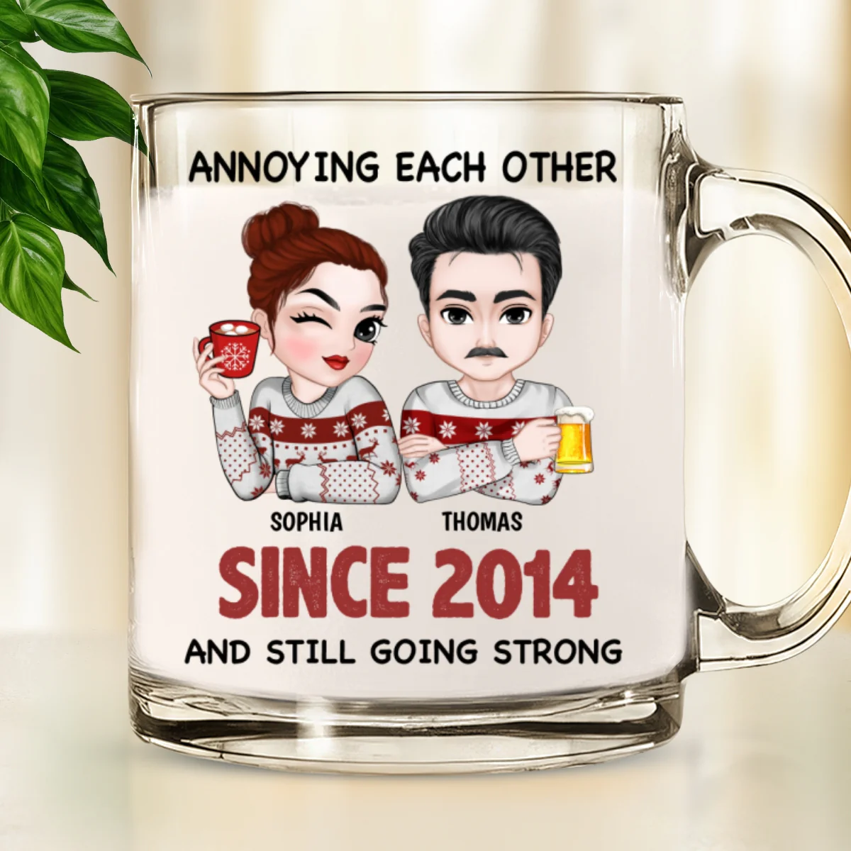 We Got It - Personalized Custom Glass Mug - Image 7