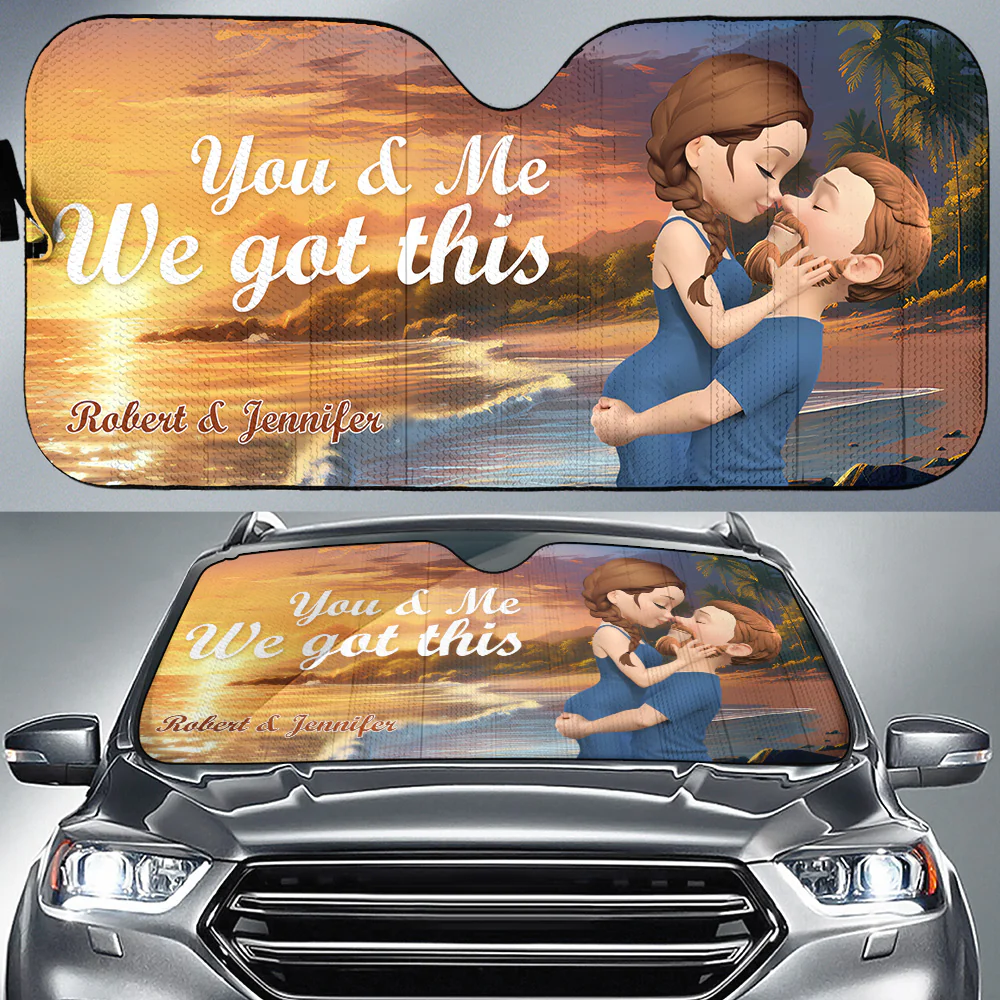 We Got This - Personalized Custom Car Sunshade - Image 2