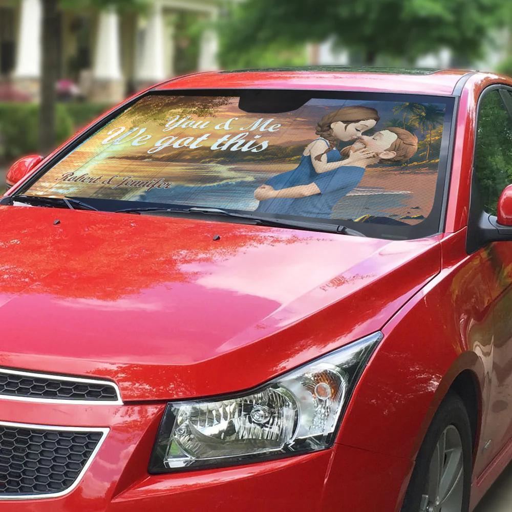 We Got This - Personalized Custom Car Sunshade - Image 3