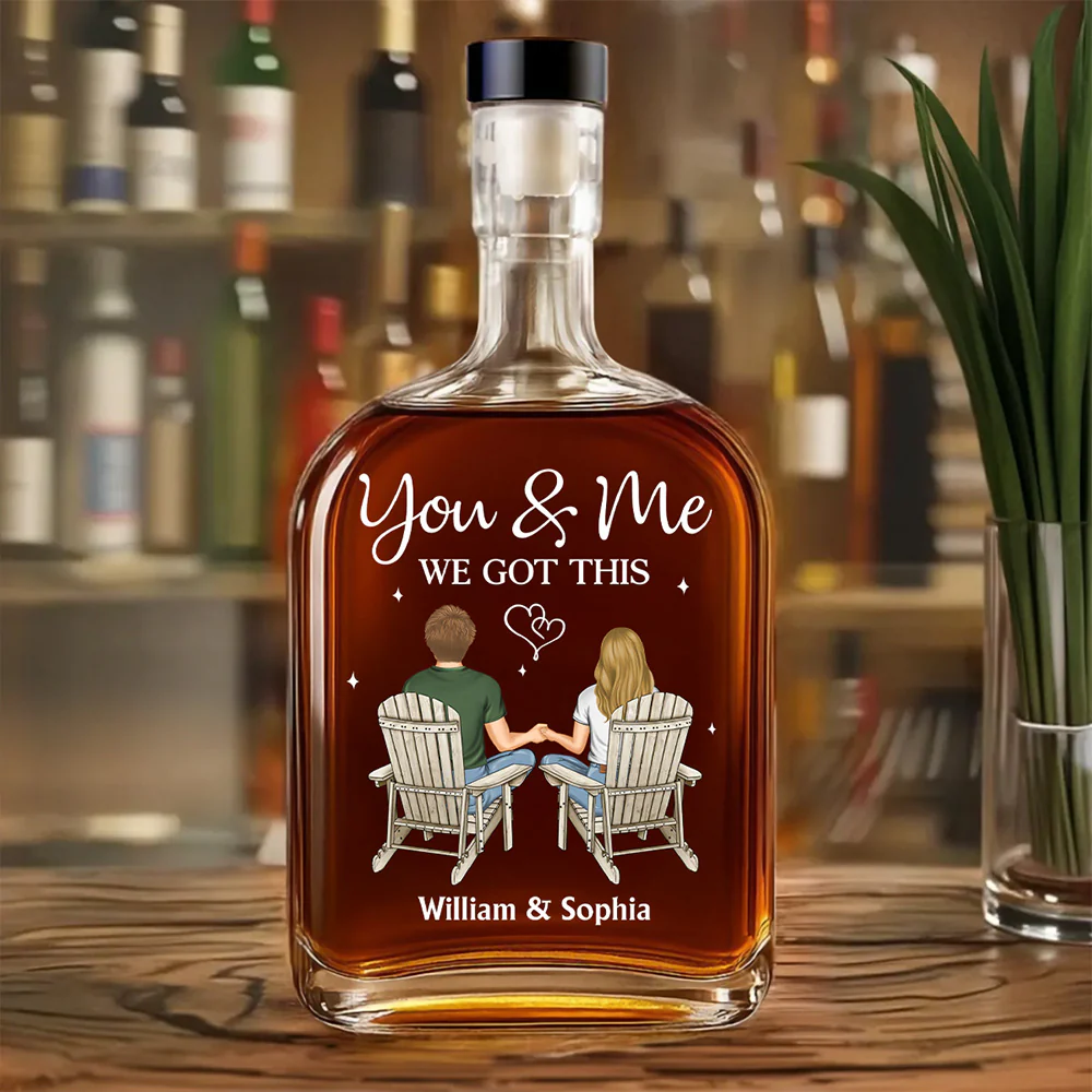 We Got This - Personalized Custom Spirits Decanter - Image 3