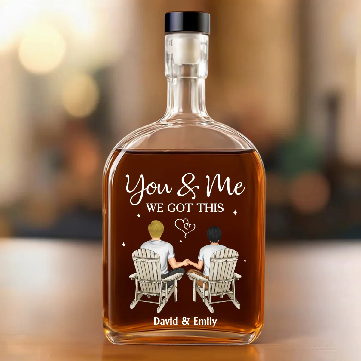 We Got This - Personalized Custom Spirits Decanter - Image 7