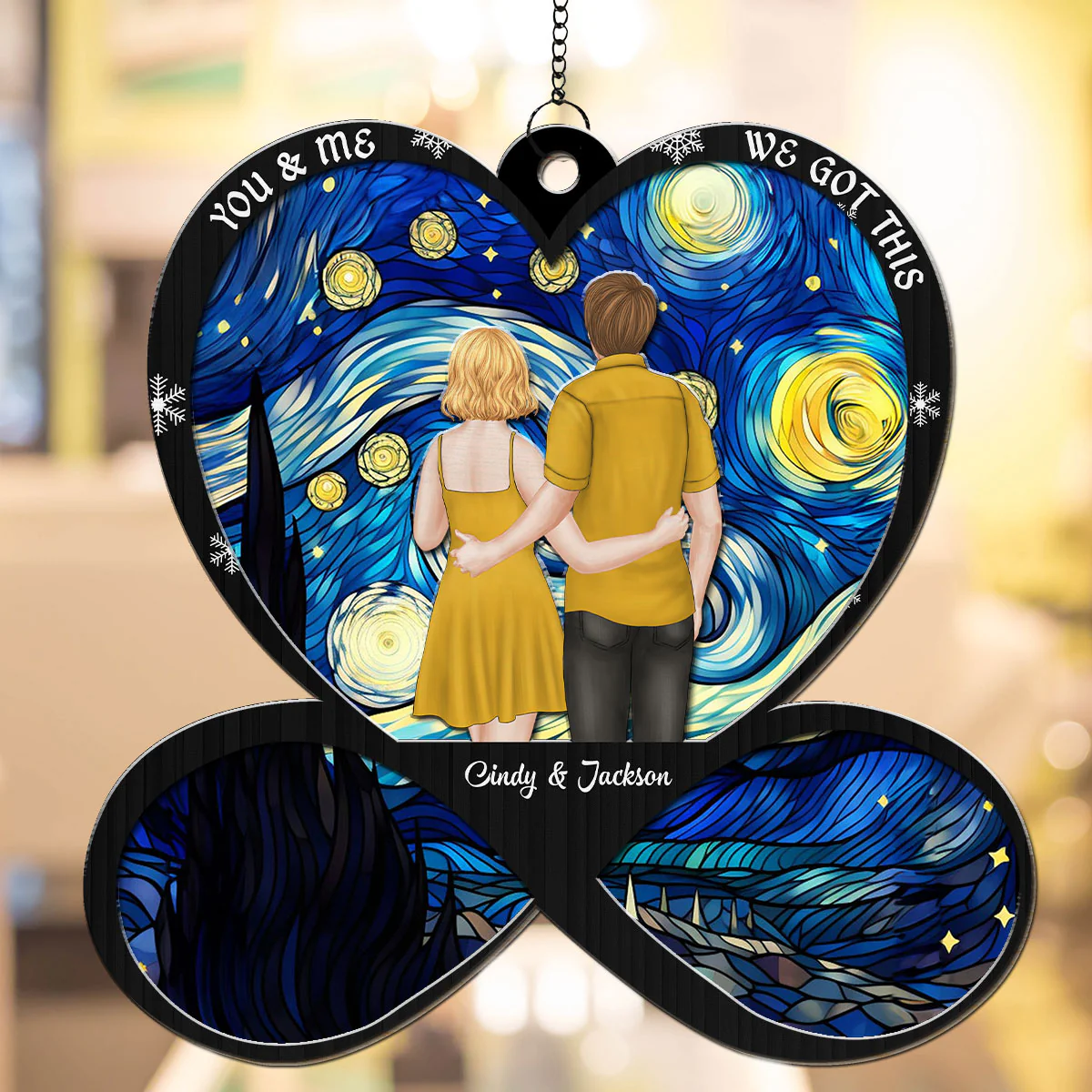 We Got This - Personalized Custom Suncatcher - Image 2