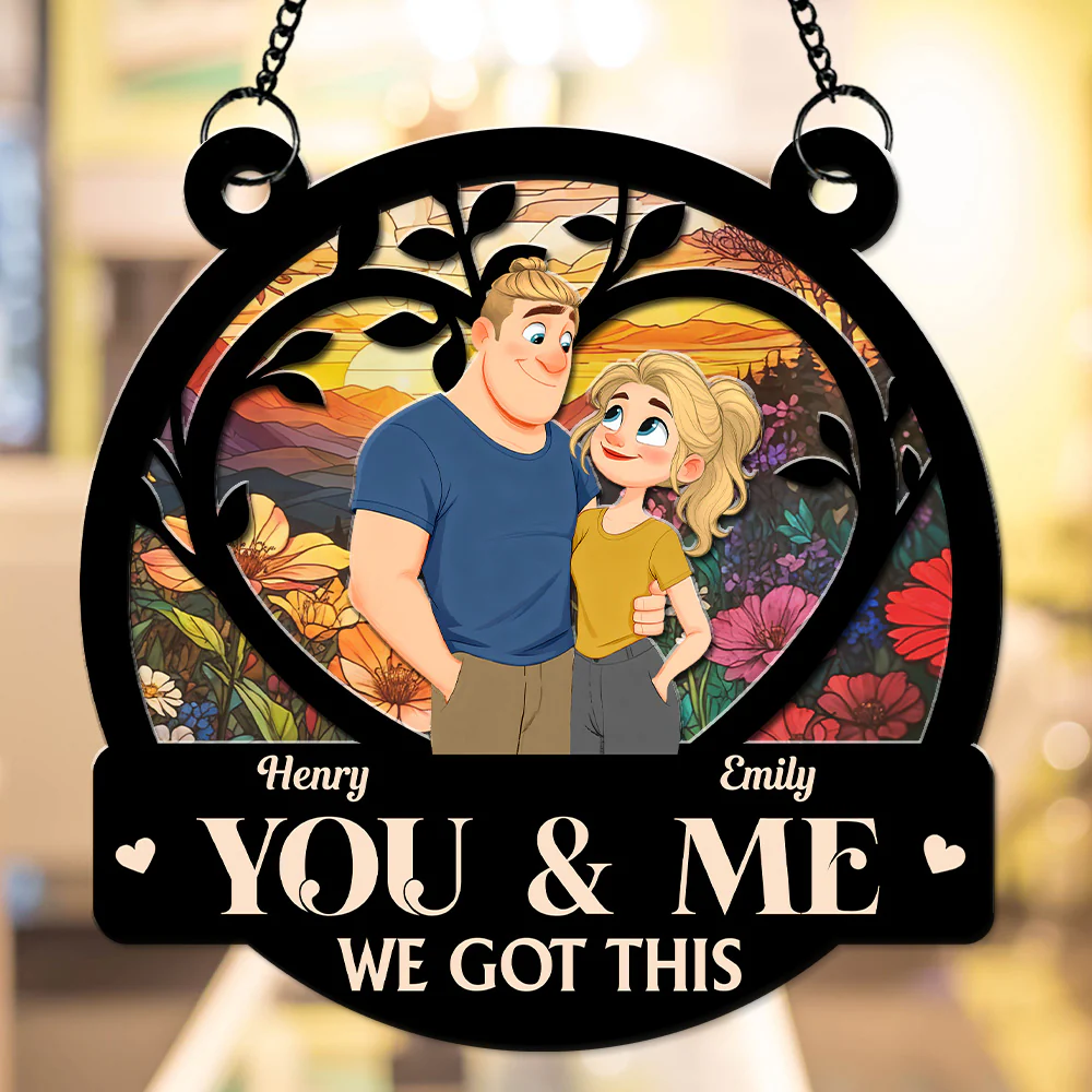 We Got This - Personalized Custom Suncatcher - Image 4