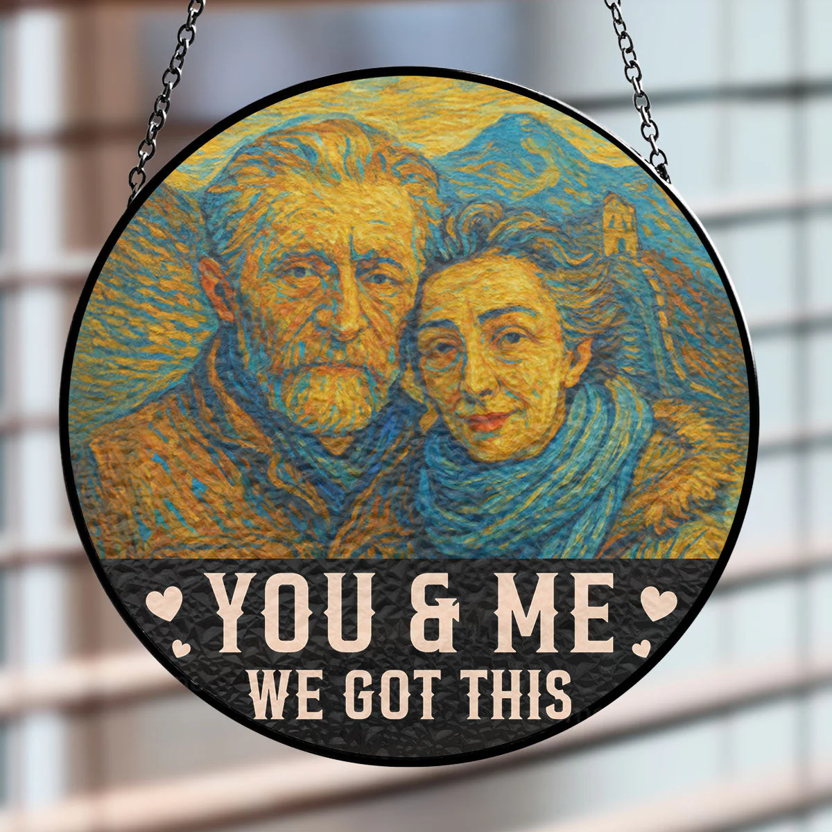 We Got This - Personalized Custom Window Hanging Suncatcher - Image 3