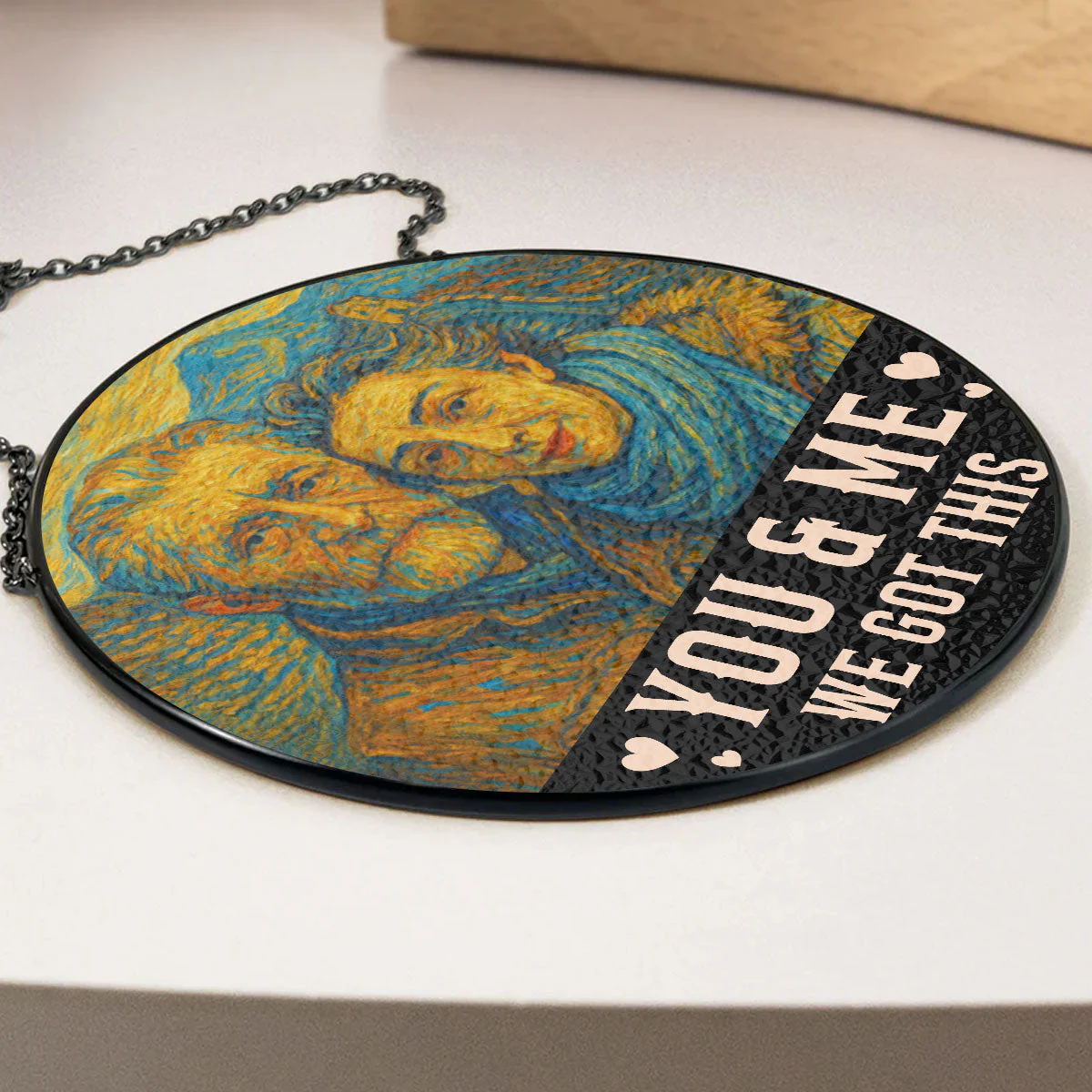 We Got This - Personalized Custom Window Hanging Suncatcher - Image 4