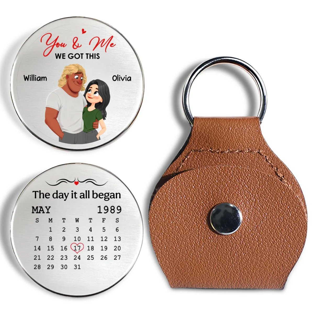 We Got This Together - Personalized Custom Pocket Hug - Image 6