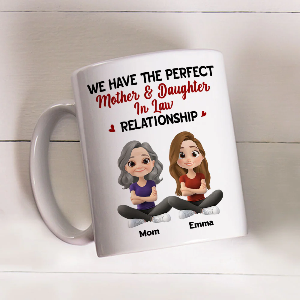We Have The Perfect Relationship - Personalized Custom Coffee Mug - Image 3