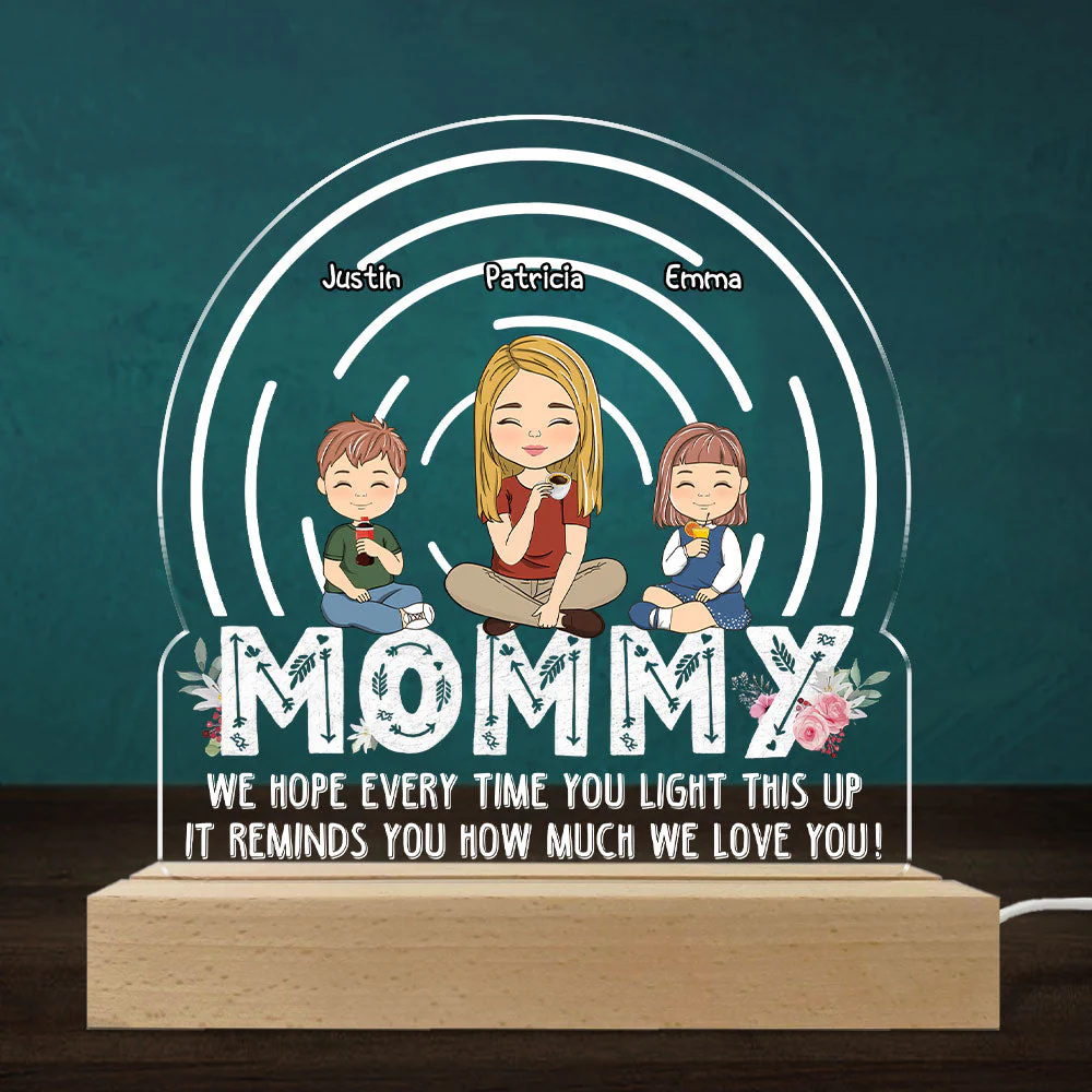We Hope Every Time You Light This Up - Personalized Custom LED Light - Image 3