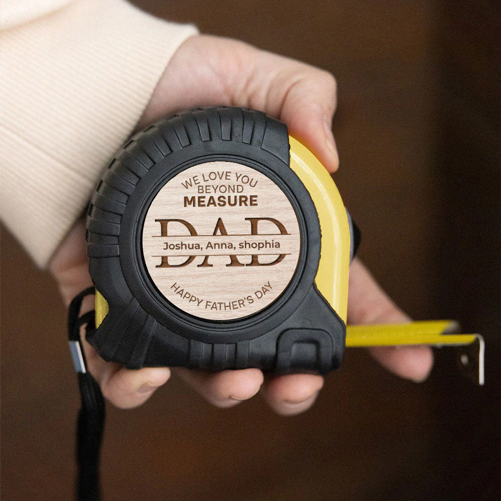 We Love You Beyond Measure - Personalized Custom Tape Measure - Image 4