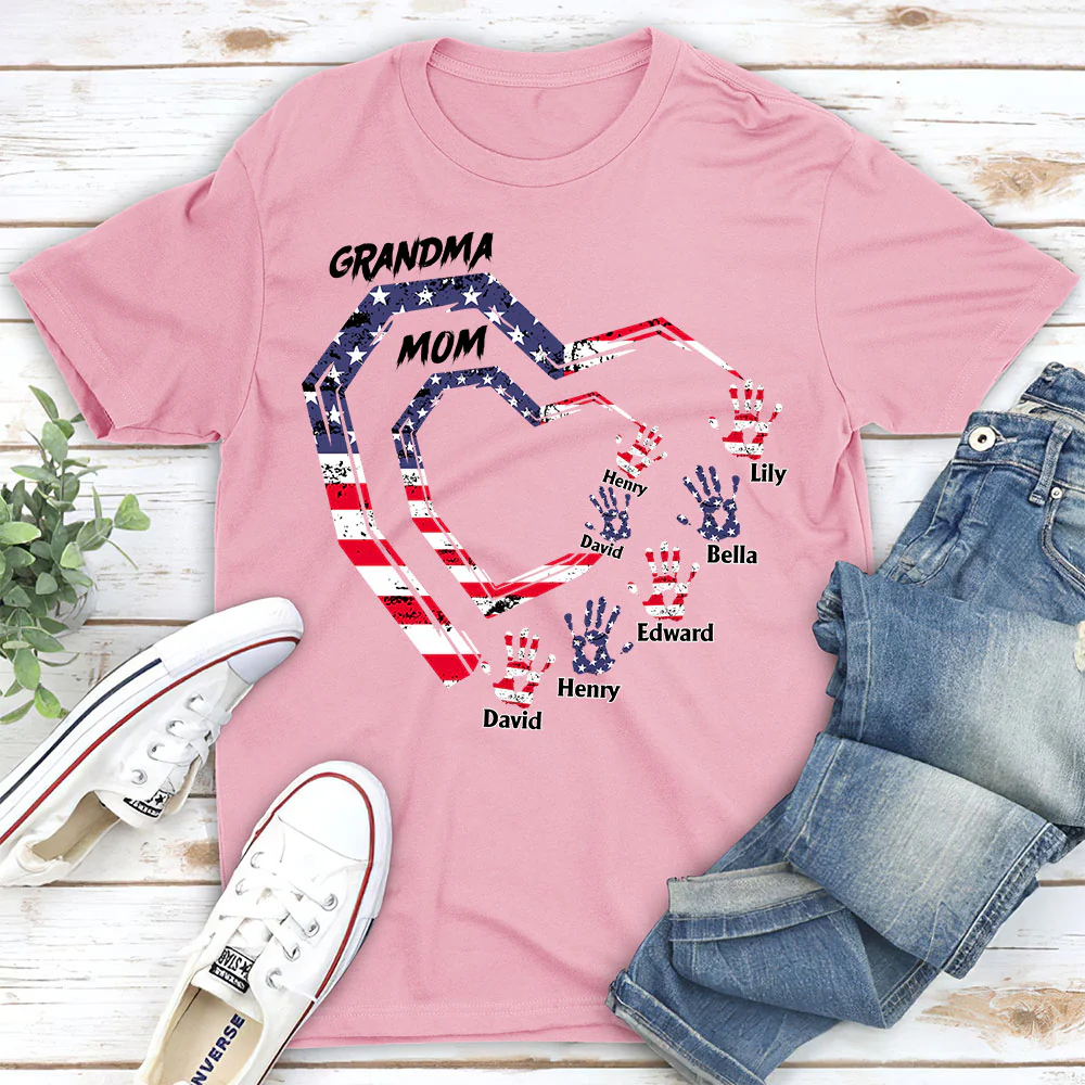 We Love You Grandma - Personalized Custom Shirt - Image 3