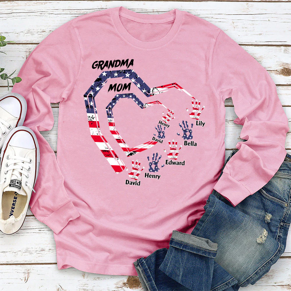We Love You Grandma - Personalized Custom Shirt - Image 6