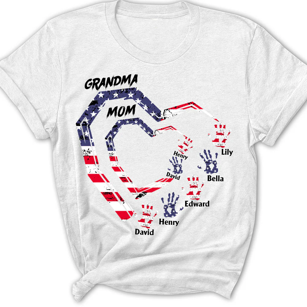 We Love You Grandma - Personalized Custom Shirt - Image 8