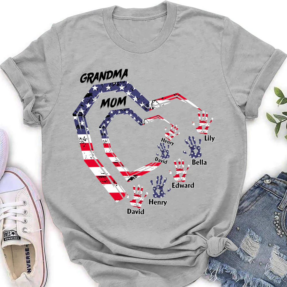 We Love You Grandma - Personalized Custom Shirt - Image 9