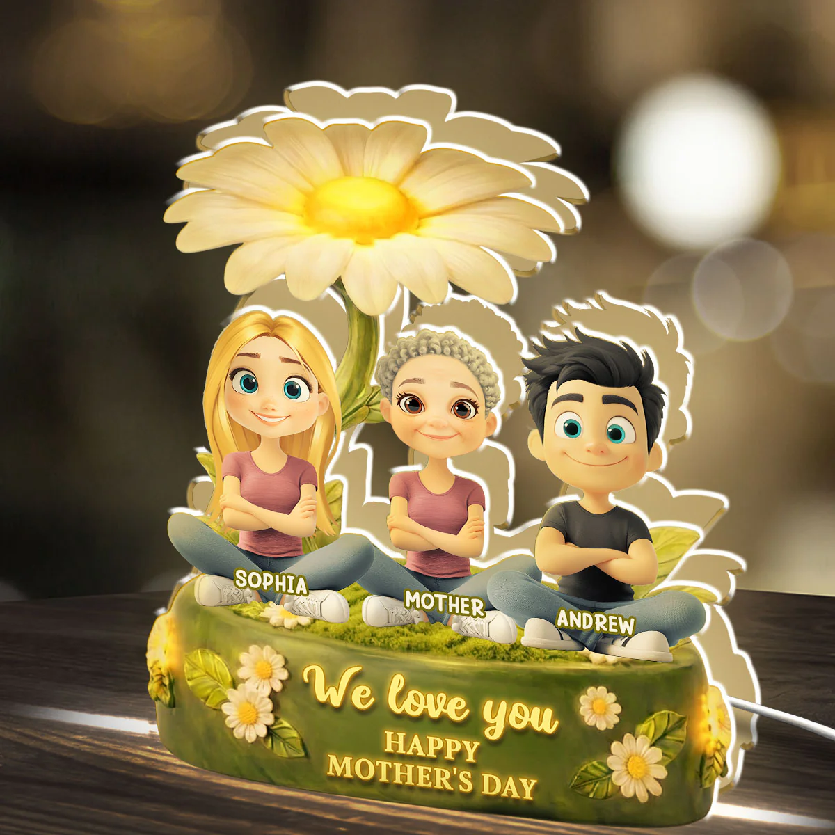 We Love You - Personalized Custom Light Box