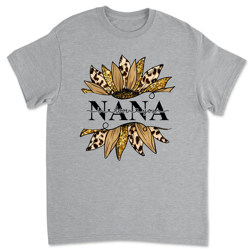 We Love You - Personalized Custom Unisex T-shirt