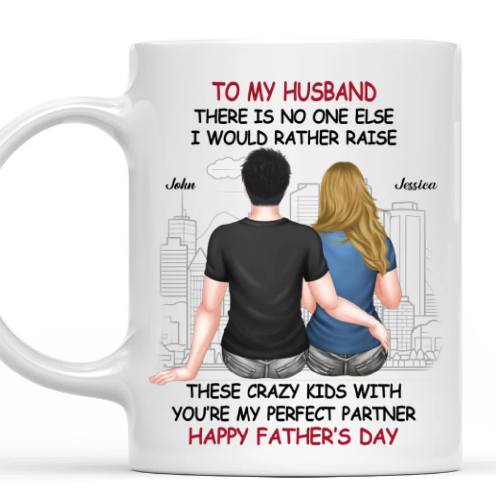 We Make Parenting Look Easy - Personalized Custom Coffee Mug - Image 7
