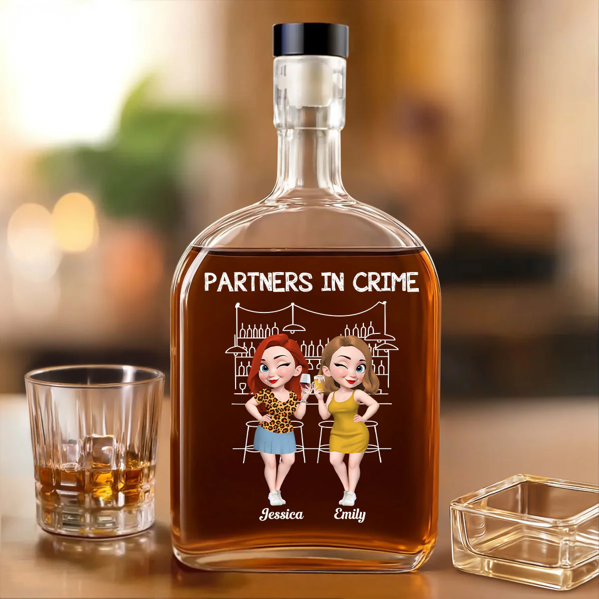 We Might Be Drunk - Personalized Custom Spirits Decanter