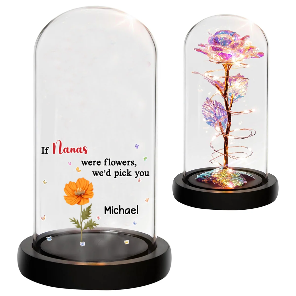 We Would Pick You - Personalized Custom Sparkly Rose - Image 6