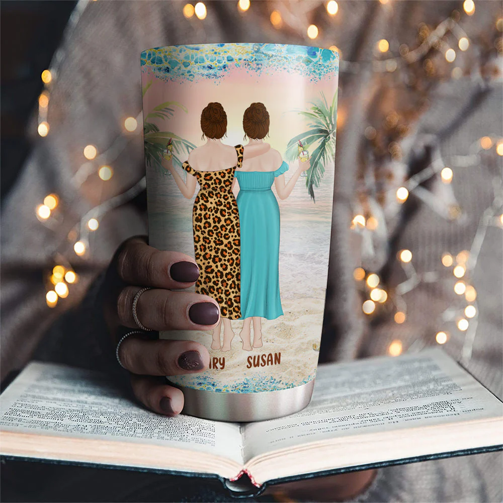 Were Trouble When Were Together - Personalized Custom Tumbler - Image 4