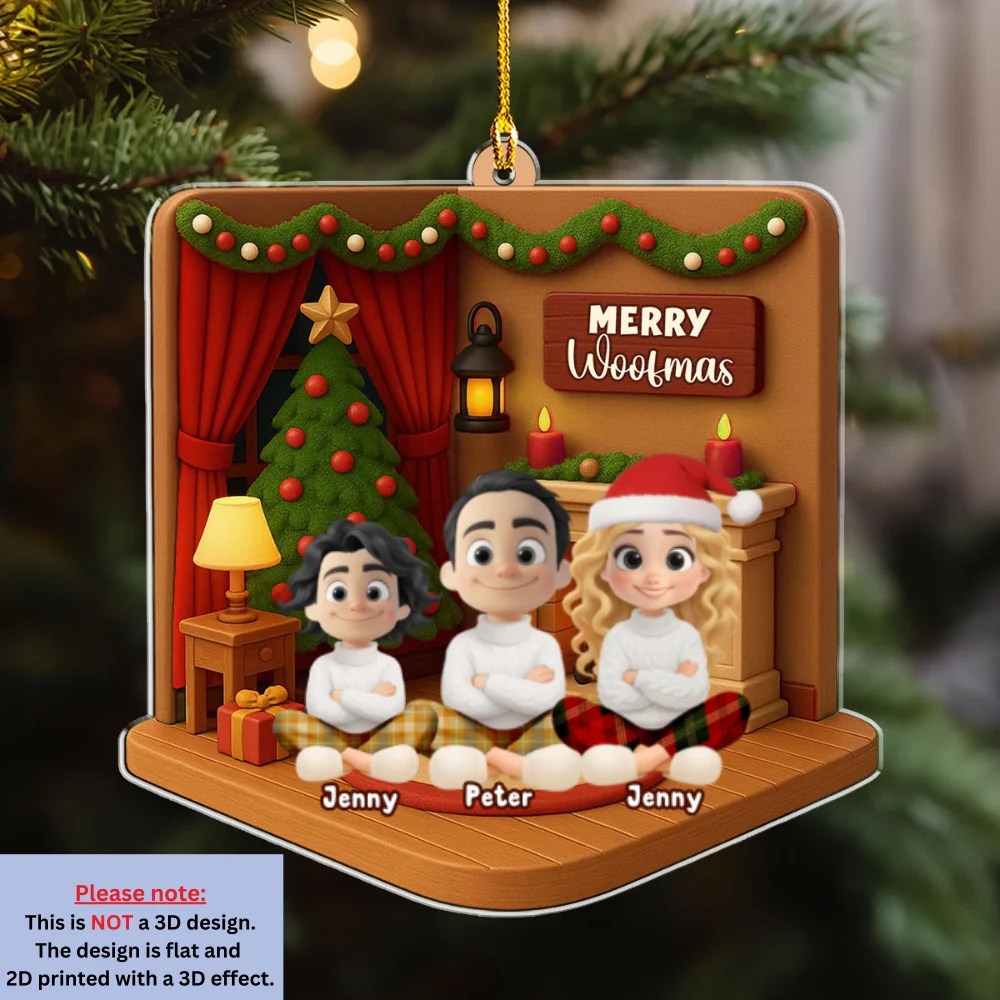 We Got The Christmas Joy - Personalized Custom 3D Effect Acrylic Ornament - Image 7