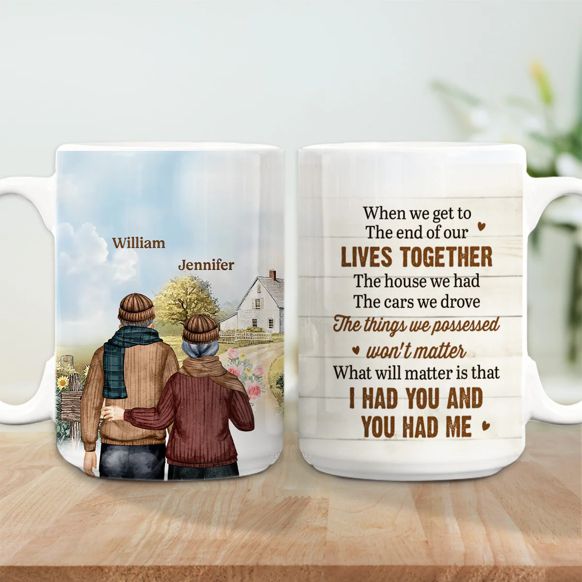 When We Get To The End - Personalized Custom Coffee Mug - Image 6
